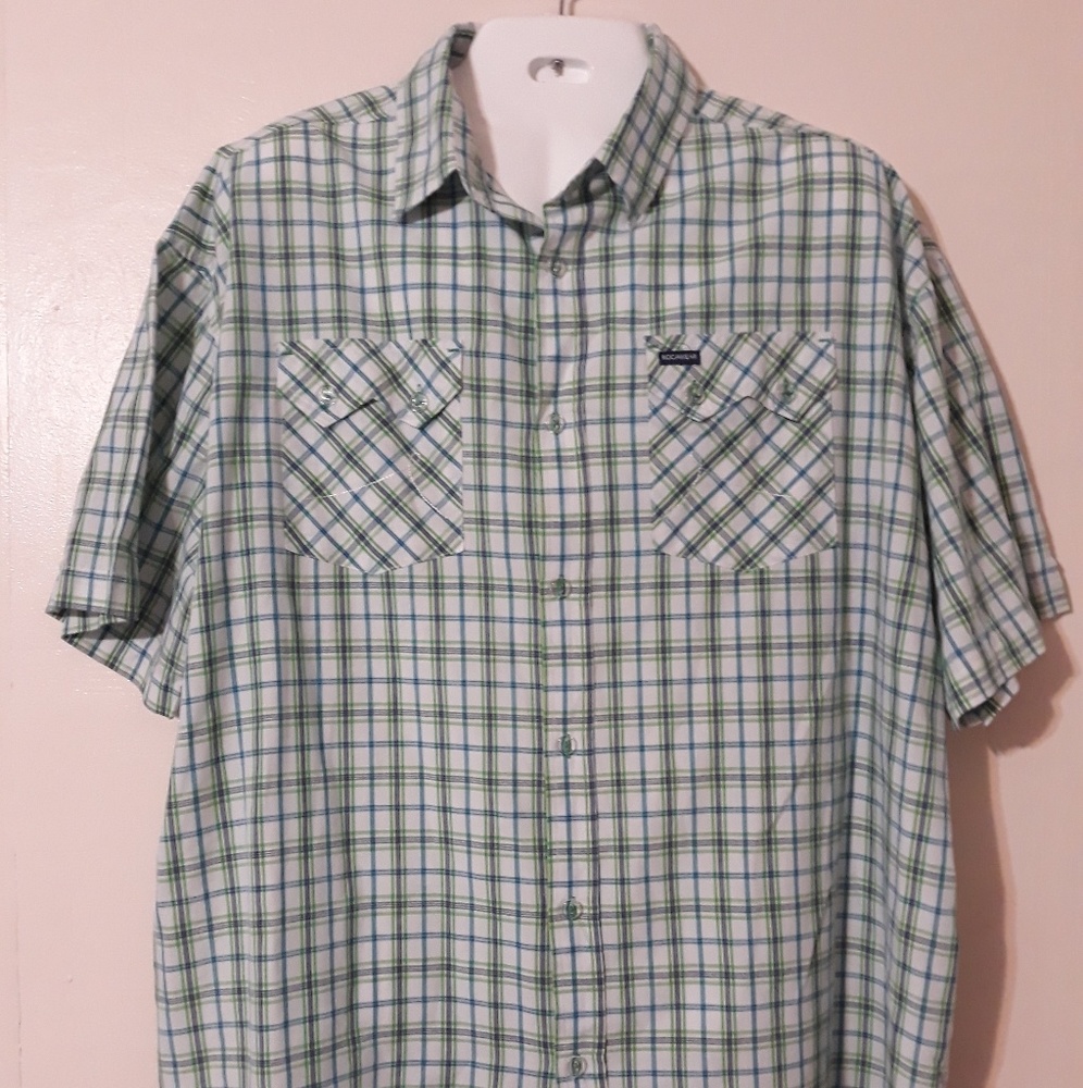Roco wear mens plaid checkered  shirt - Picture 6 of 8